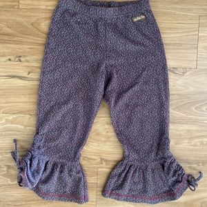 Matilda Jane Purple Ruffle Pants Girls Size 6